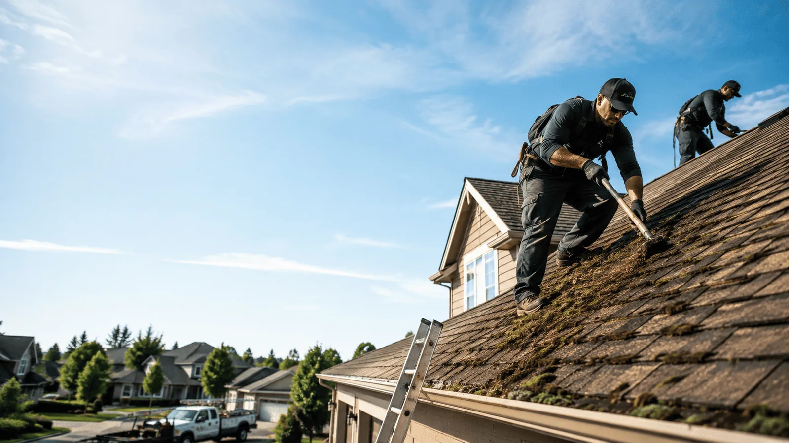 Roof Moss Removal in Mission, TX near me